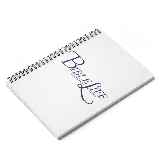 White Bible Life Spiral Notebook
