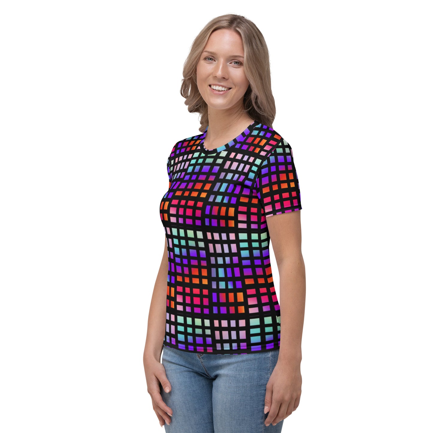 Vivid Square Women's Shirt