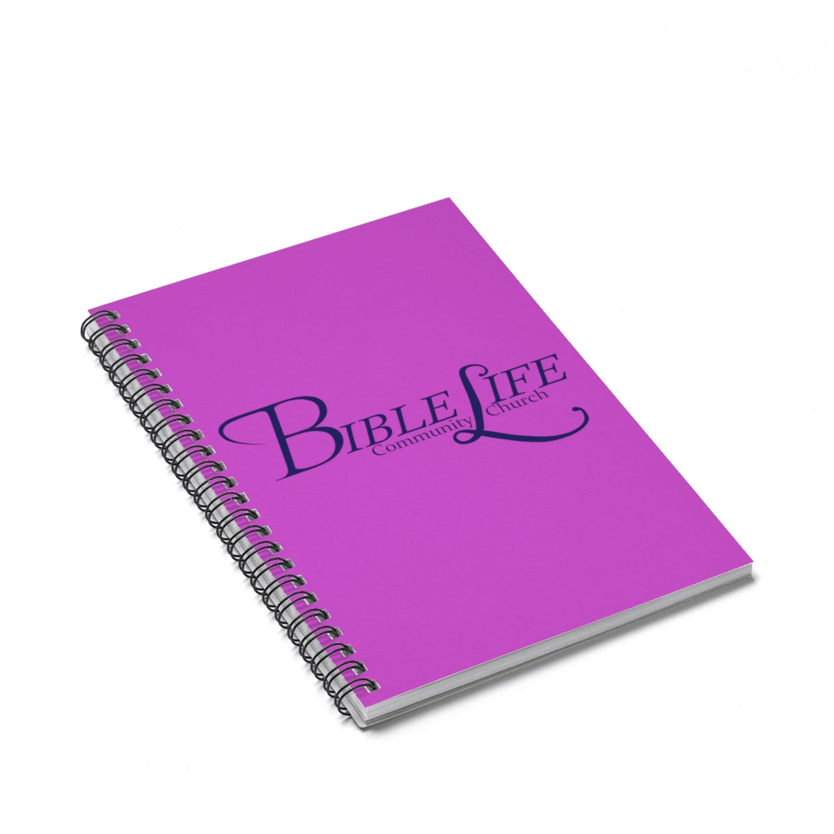 Purple Bible Life Spiral Notebook
