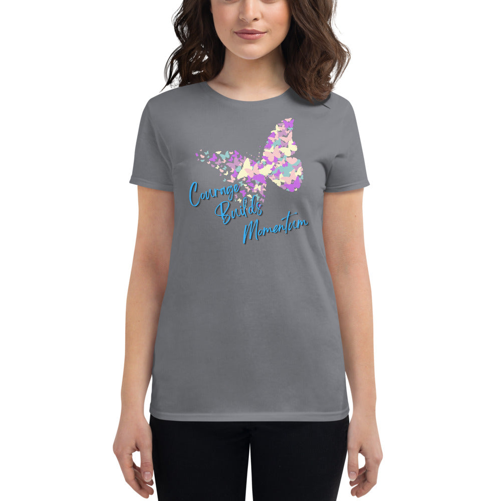 Courage Builds Momentum T-shirt