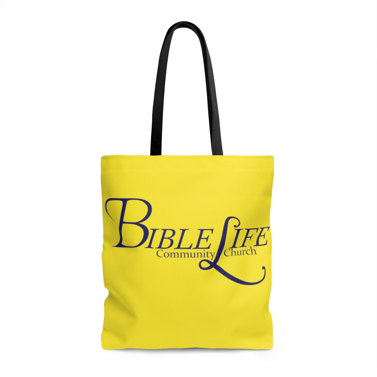 Yellow Bible Life Tote Bag